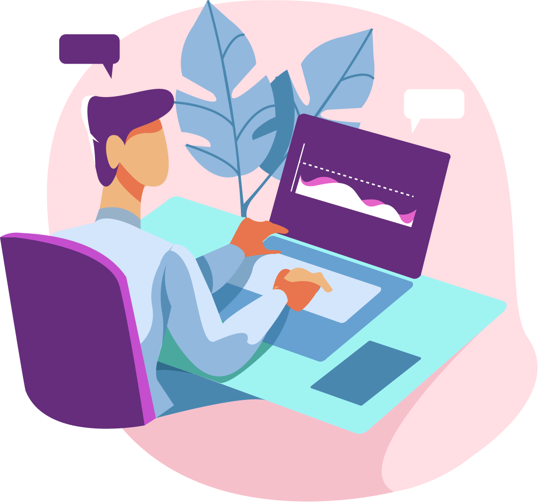 Data Analysis Illustration iletişim